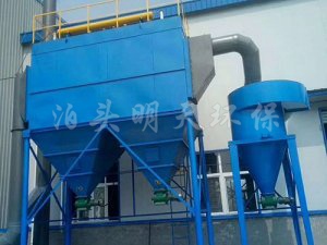 ZC型機(jī)械回轉(zhuǎn)反吹風(fēng)扁布袋除塵器